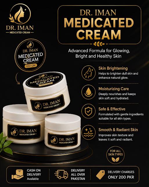 DR. IMAN Medicated Cream 100g – Glowing & Healthy Skin Formula